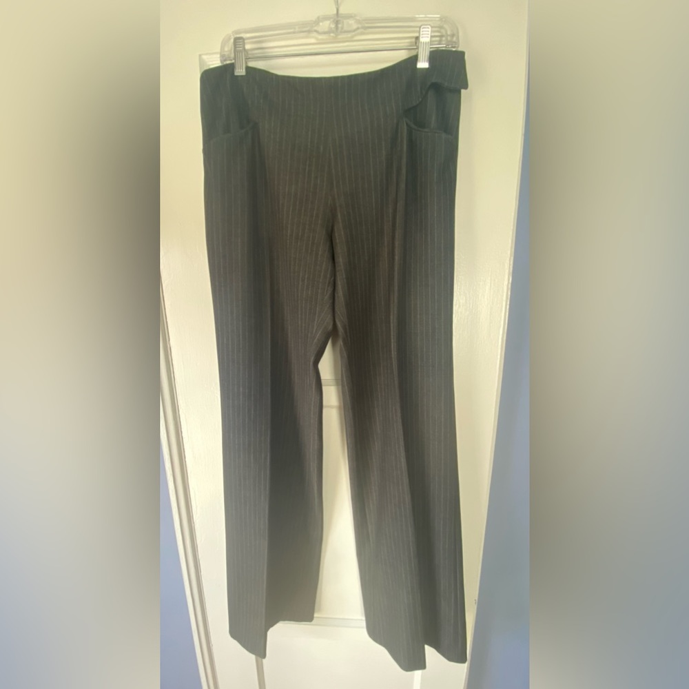 Max Studio low rise flared trousers